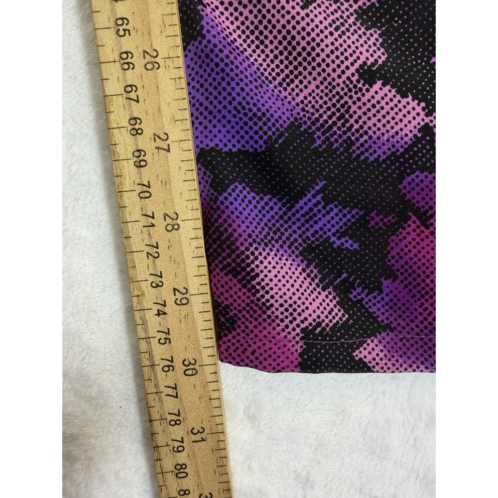 Maggie Shepherd Lounge Track 2 Piece Set L Purple Abstract Australia Vtg 90s - Picture 7 of 9